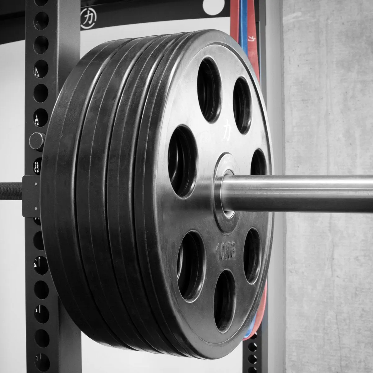 140KG Set - Rubber Coated Easy Grip Plates
