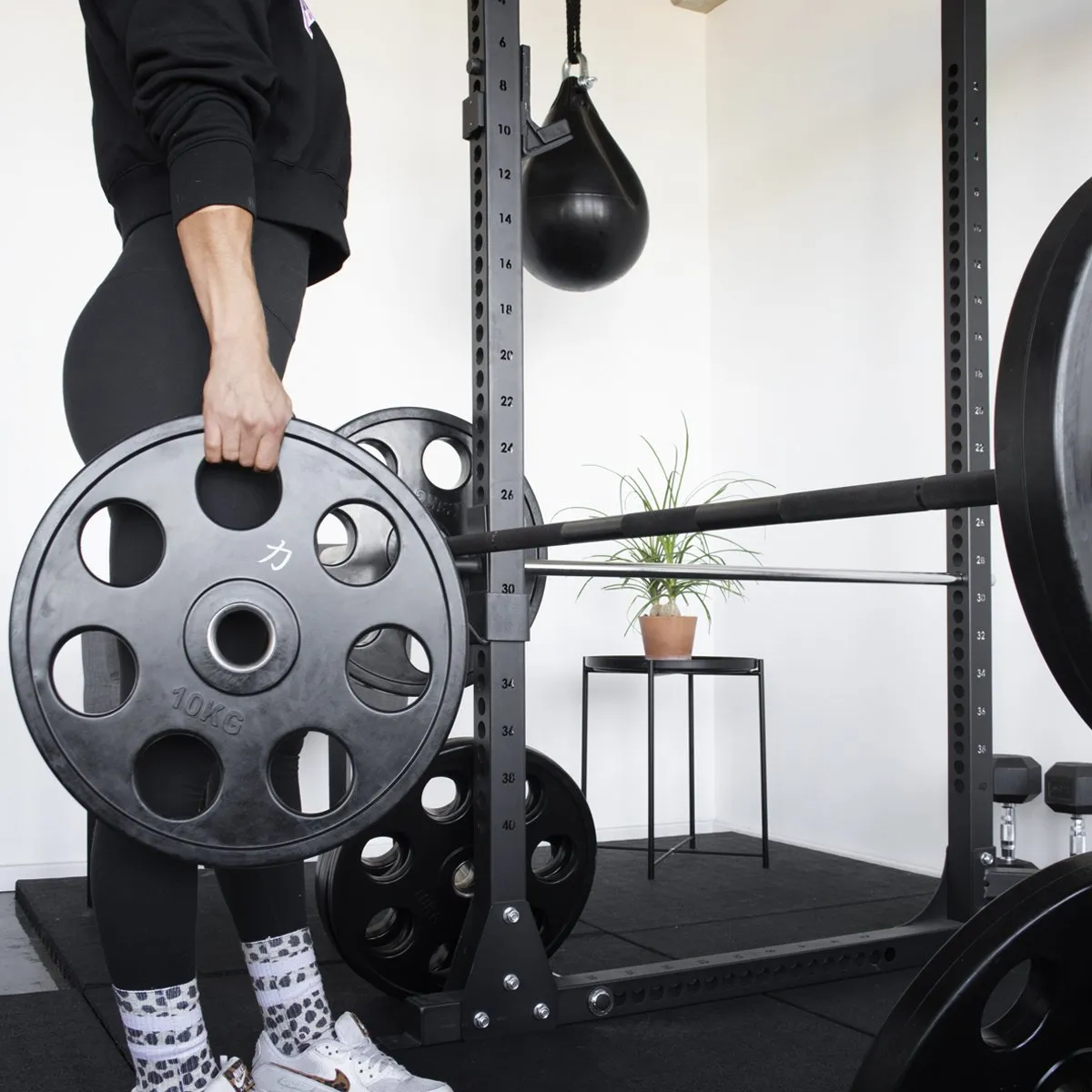 140KG Set - Rubber Coated Easy Grip Plates