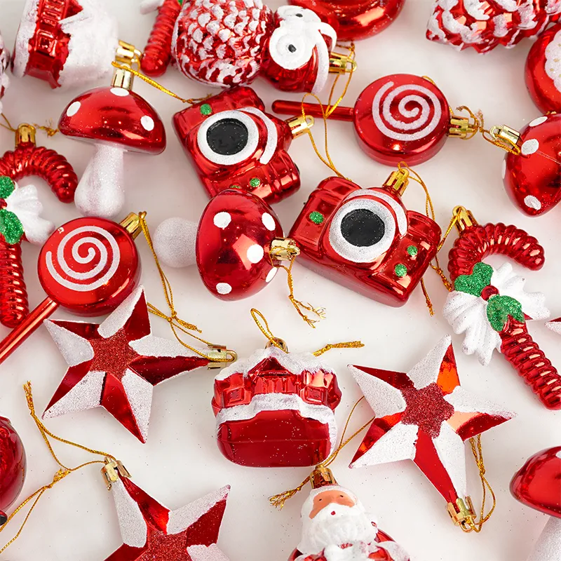 20/50/100pcs Christmas Decorations Christmas Tree Small Pendant C0005