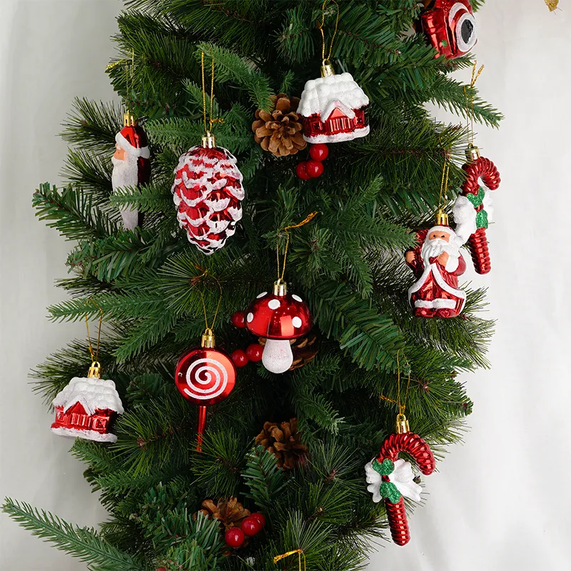 20/50/100pcs Christmas Decorations Christmas Tree Small Pendant C0005