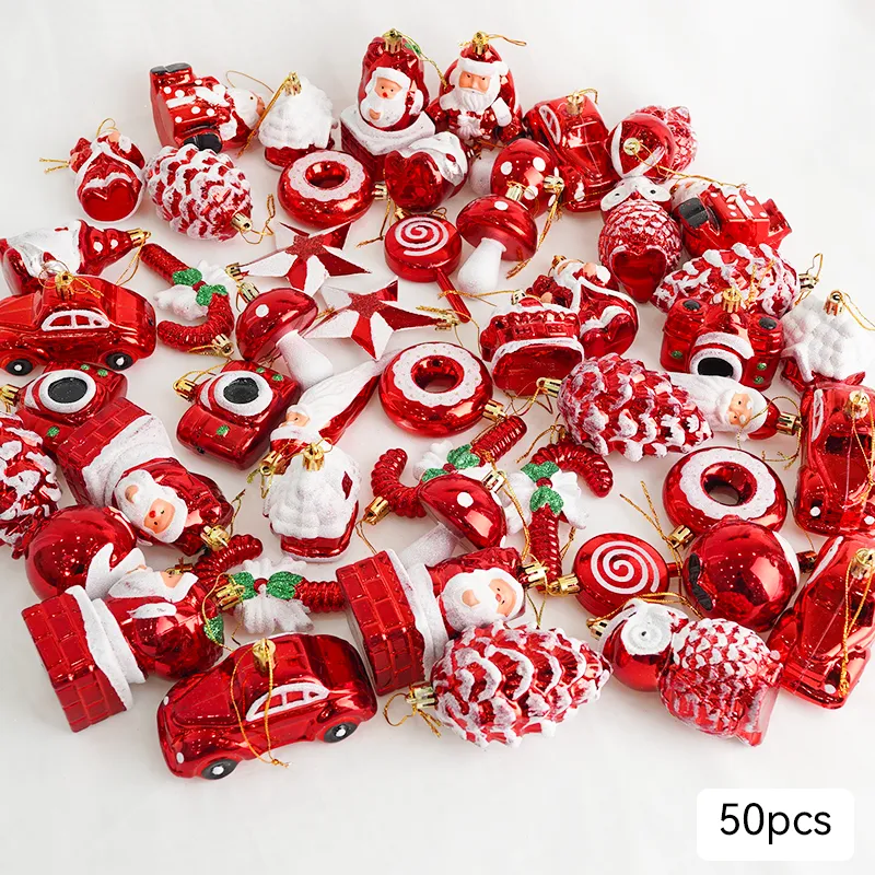 20/50/100pcs Christmas Decorations Christmas Tree Small Pendant C0005