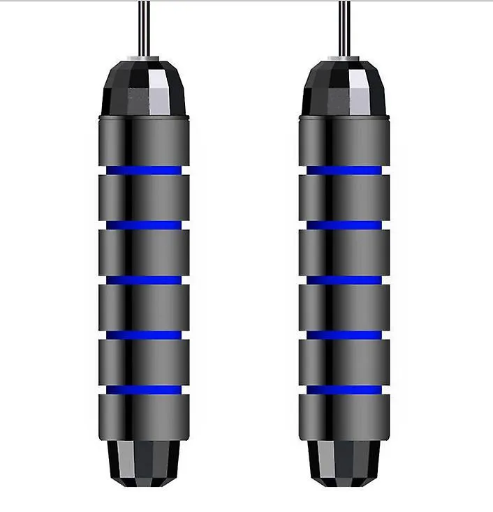 2Pcs red Jump Rope Tangle-free With Ball Bearings Rapid Speed Skipping Rope Cable AZ19583