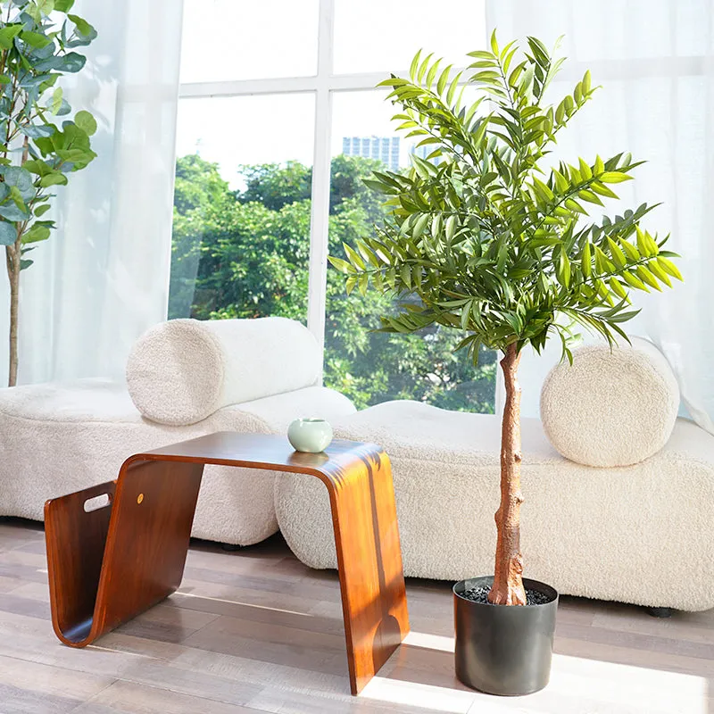 A203783 203781 203779 2.16/2.98/3.74ft Artificial Real Touch Green Tree Plants