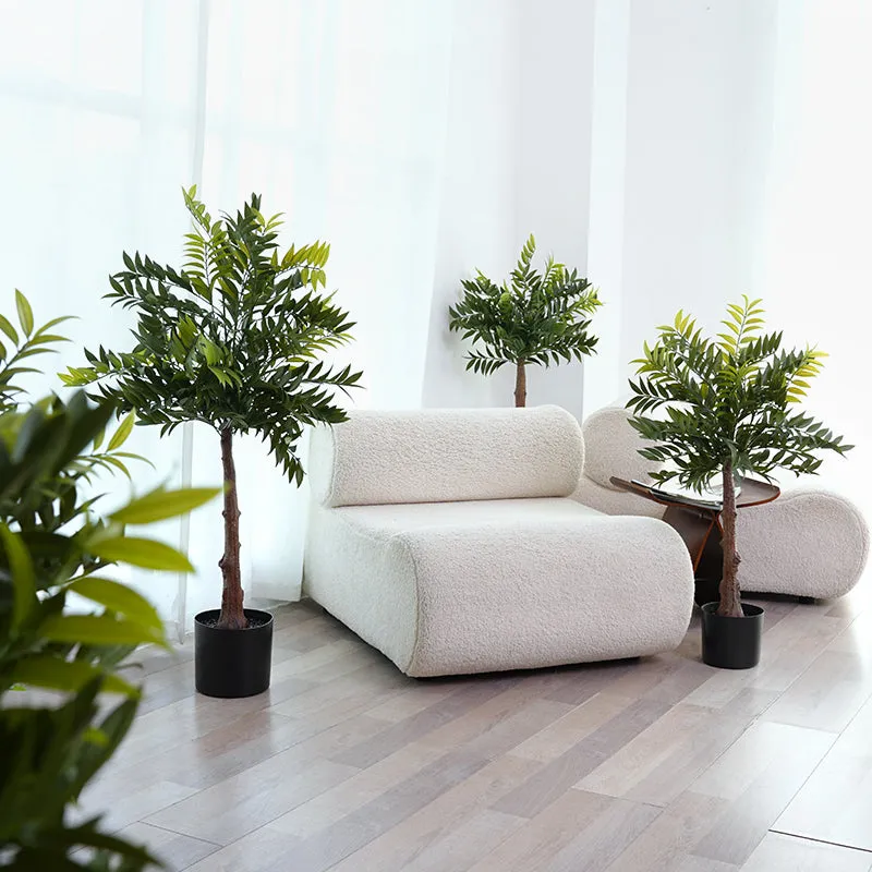 A203783 203781 203779 2.16/2.98/3.74ft Artificial Real Touch Green Tree Plants