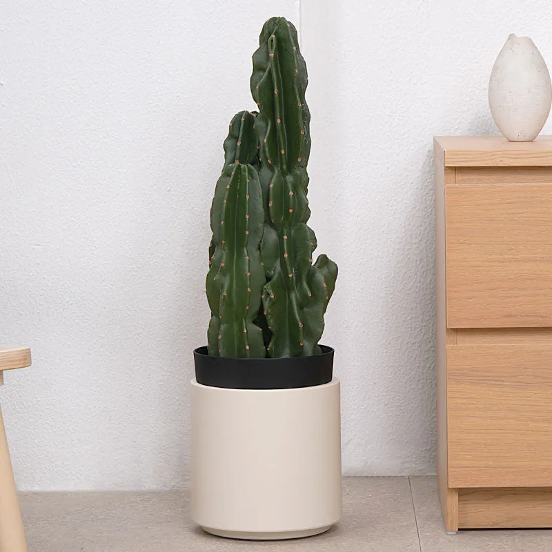 A2088103 2.2ft Artificial Green Succulent Tropical Plant Cactus Home Balcony Decor Props