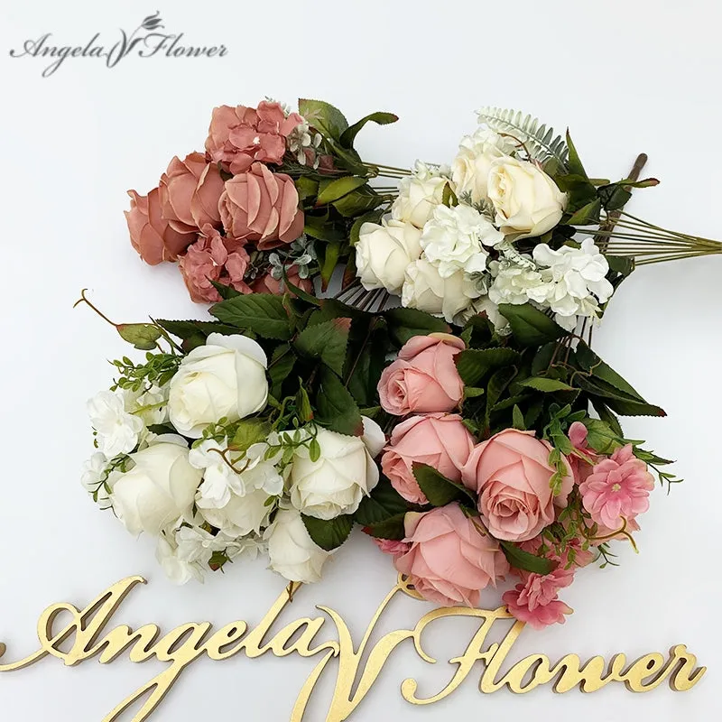 A4067 Rose Flower Wedding Floral Arrangement Accessories Photo Prop