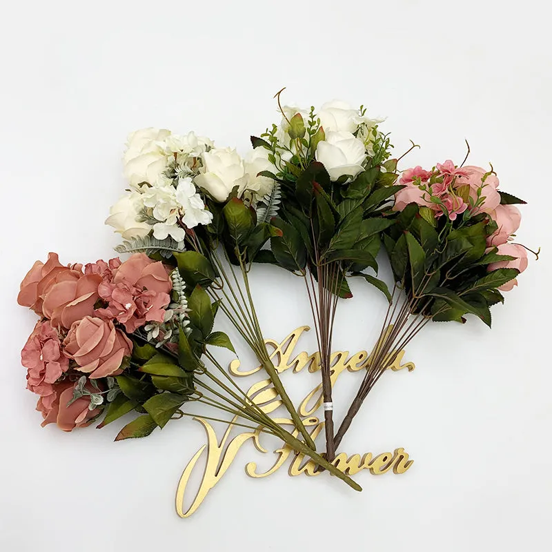 A4067 Rose Flower Wedding Floral Arrangement Accessories Photo Prop