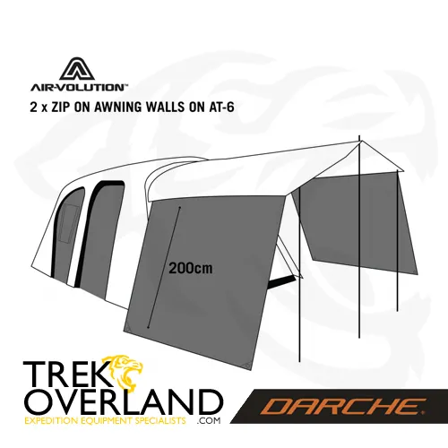 AT-4 / AT-6 Awning Walls - AIR-VOLUTION™ - Darche - T050801814