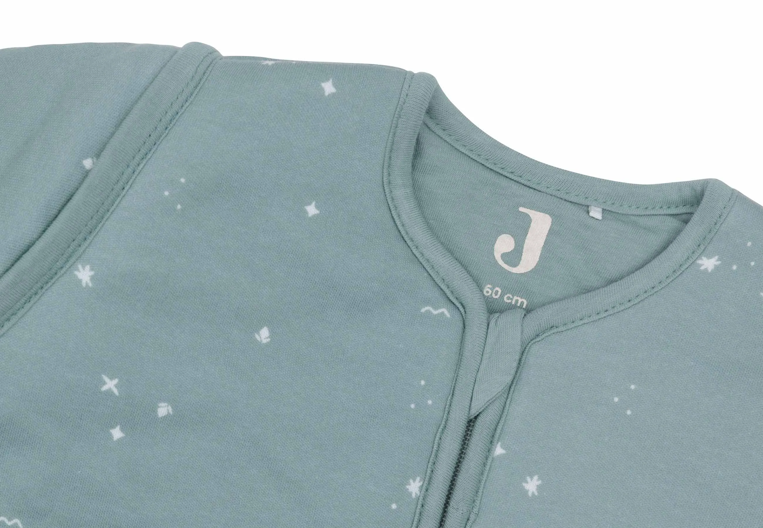 Baby Sleeping Bag with Removable Sleeves 60cm Twinkling - Sea Green