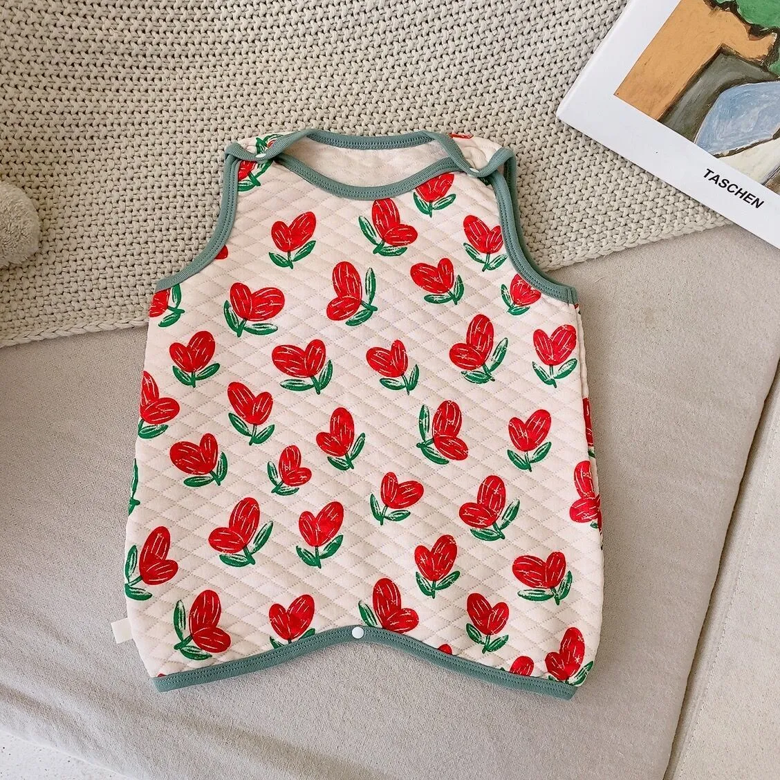 Baby winter sleeping bag winter household clothing children cotton conjoined sleeping bag