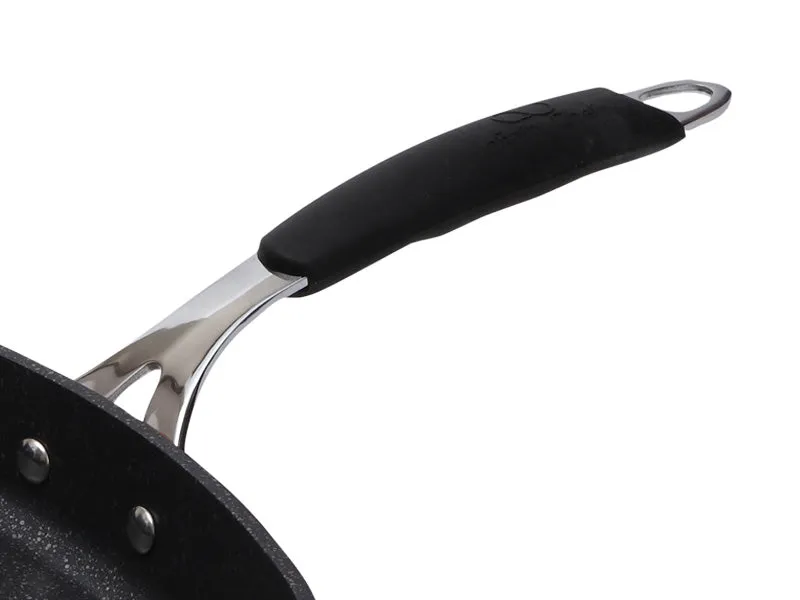 BERGNER INFINITY CHEFS ALUMINIUM NON-STICK Grill Pan (28 cm), Induction Base - BGIC-1004B