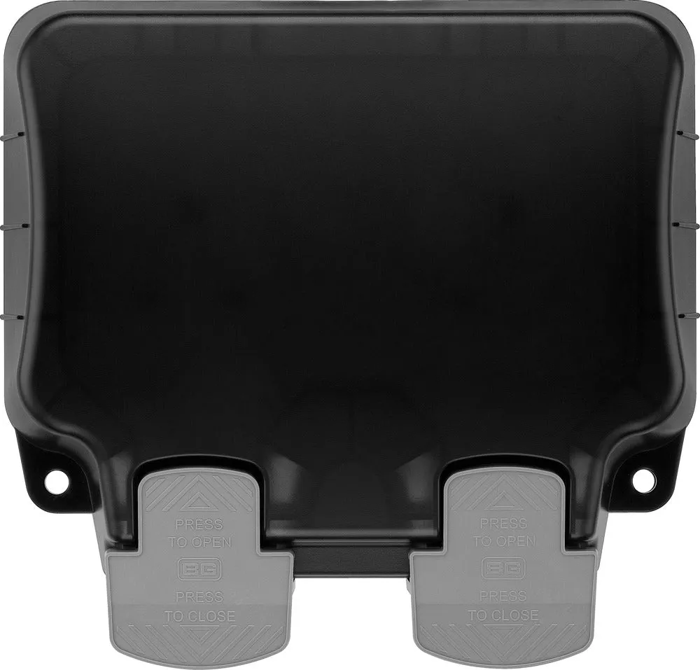 BG WP22RCD Weatherproof Nexus Storm 13A 2G RCD Switched Socket (Latching)