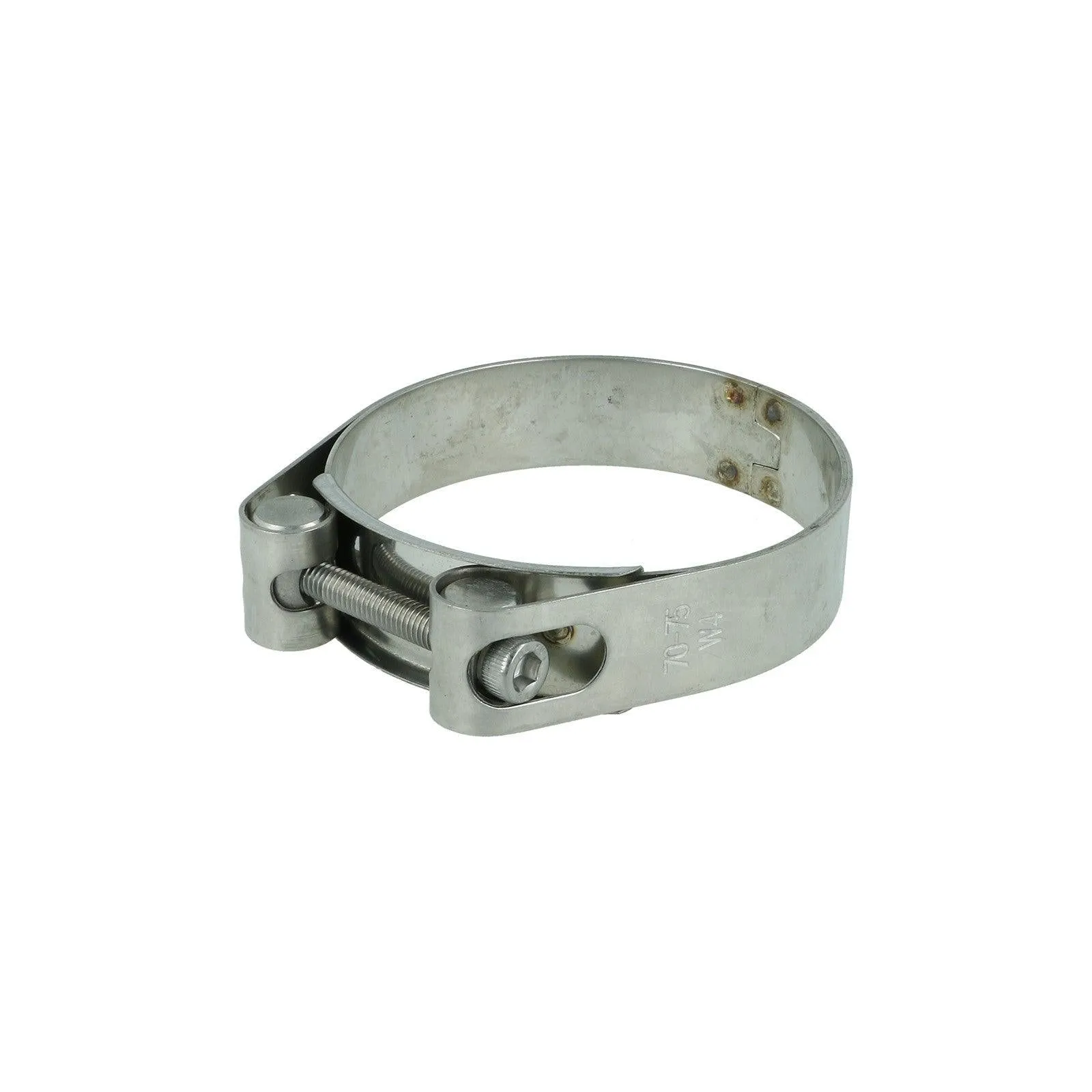 BOOST Products Heavy Duty Clamp Double Bands - Stainless Steel - 60-65mm