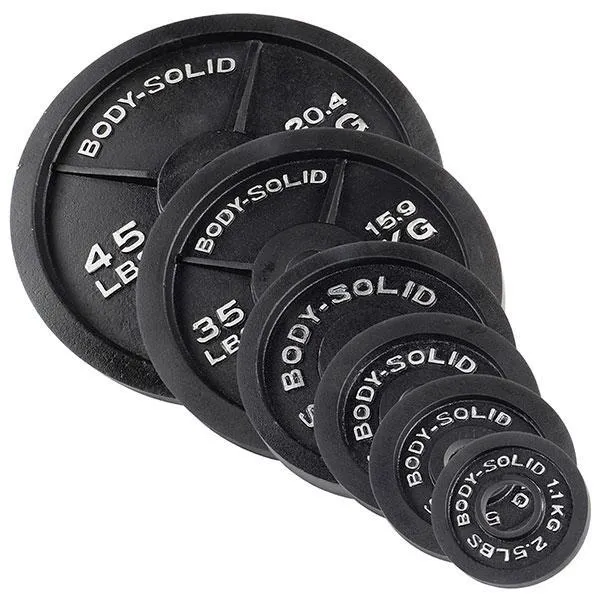 Cast Iron 355LB Plate Set #OSB355 (Plates ONLY)
