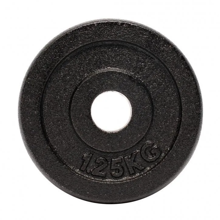 Cast Iron Dumbbell 25mm Dia Dia Set 15KG - Black/Red