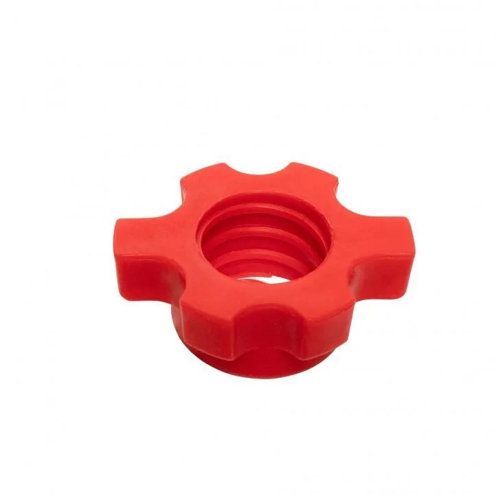 Cast Iron Dumbbell 25mm Dia Dia Set 15KG - Black/Red