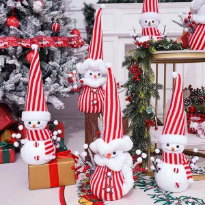 Christmas Decorations Snowman Ornament Window Display Props SD0423 SD0435