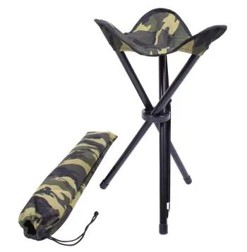 Collapsible Stool With Carry Strap