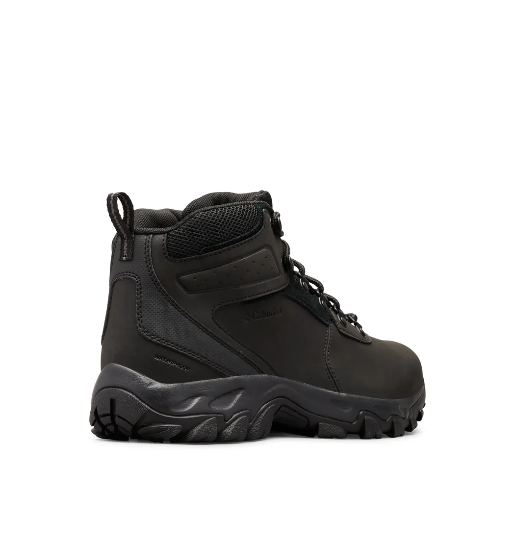 Columbia Men's Newton Ridge Plus II Waterproof Trail Boots (Black)