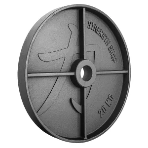 Deep Dish Cast Iron Plates, 1.25kg-20kg