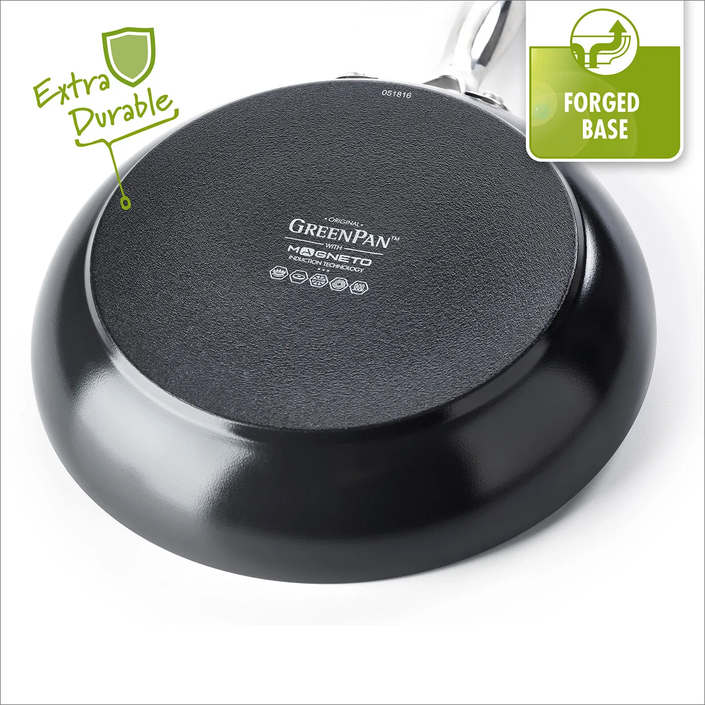 GreenPan Valencia Pro 8" & 10" Nonstick Open Frypan Set