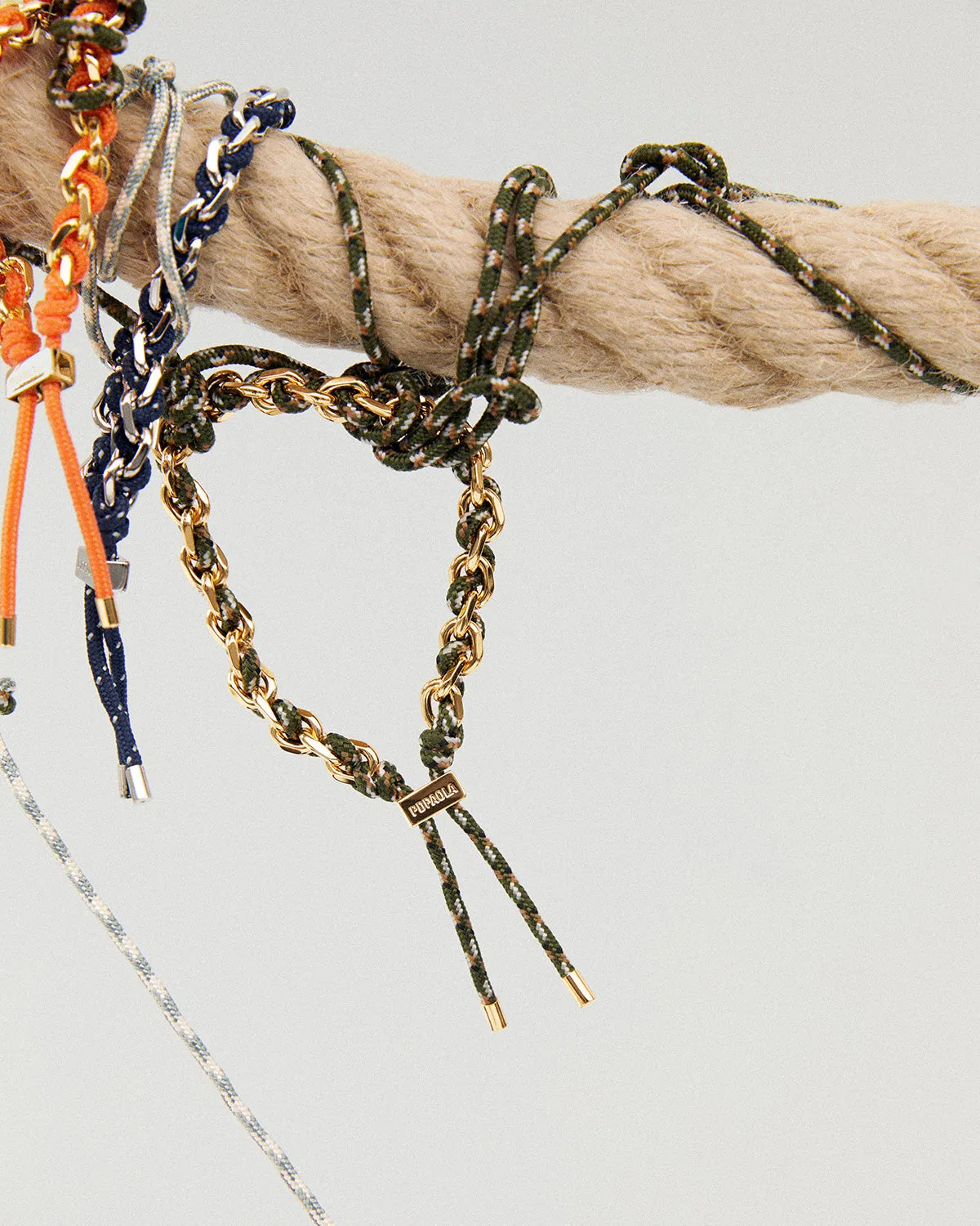 GRID 3 Cottage Adjustable Rope Bracelet