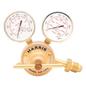 Harris 425-15-580 Heavy Duty Ar, He, N2 Regulator - 3000837