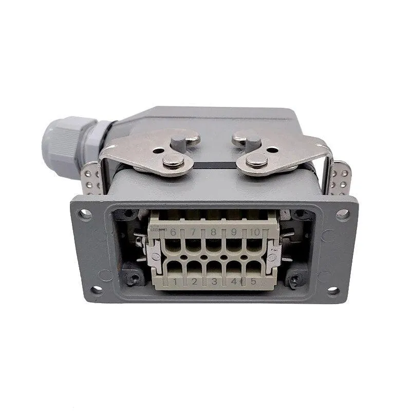Heavy Duty Connectors HDC-HE-010-1/2/3/4 F/M 10pin 16A