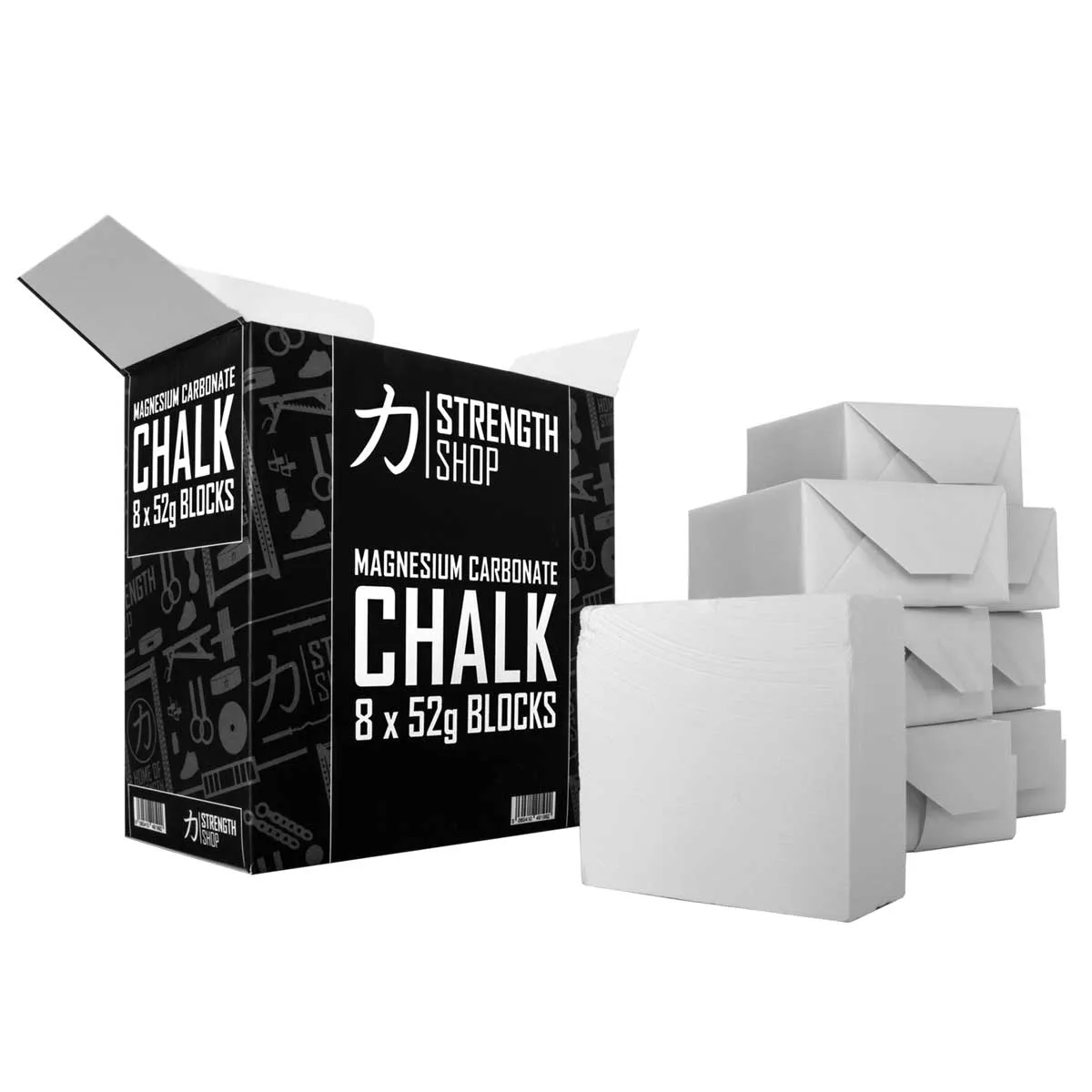 Magnesium Carbonate Chalk - 5 X Cases of 8 Blocks