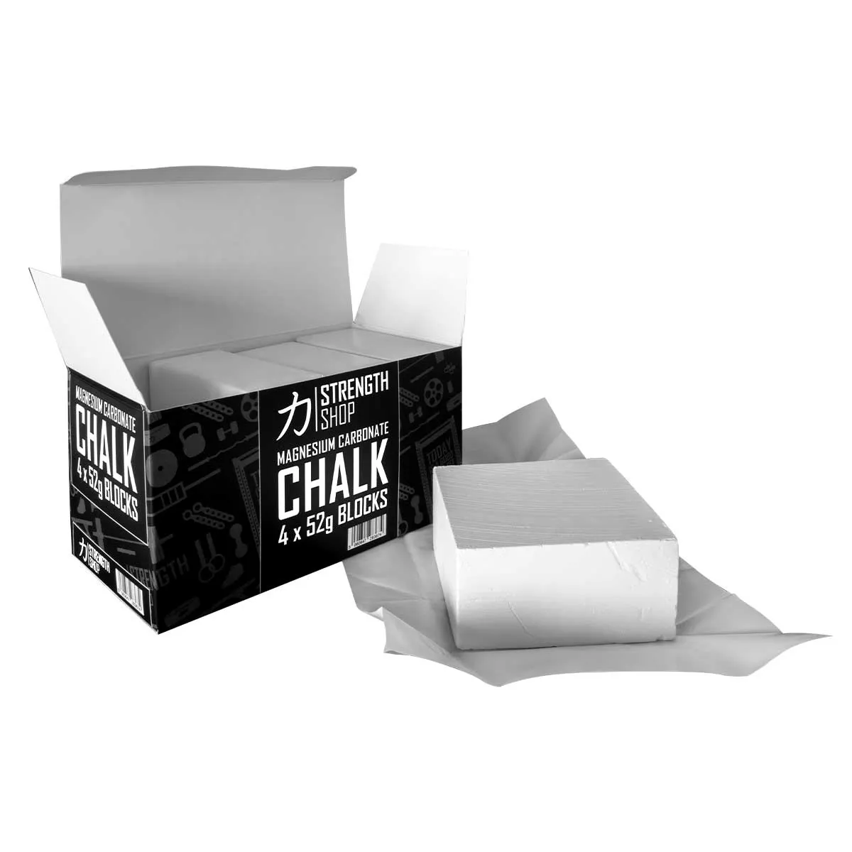Magnesium Carbonate Chalk - Case of 4 Blocks