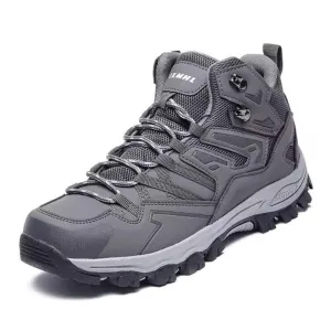 Men's Non-slip Waterproof Outdoor Hiking Shoes for Trekking, Climbing, and Camping