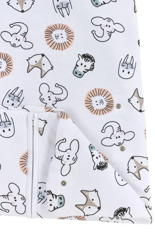 Meyco Baby Sleeping Bag - All Seasons, 6m-3Y - in Animal Design