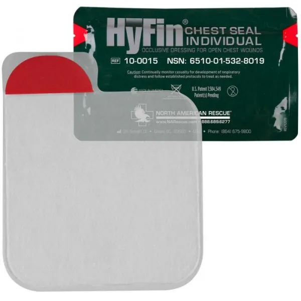 North American Rescue HyFin Chest Seal (10-10015)