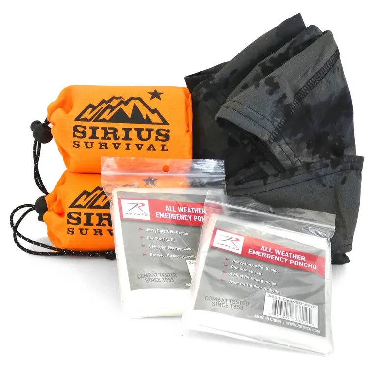 Premium Plus Emergency Survival Kit (for 2, 175  Pieces)