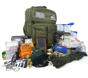 Premium Plus Emergency Survival Kit (for 2, 175  Pieces)