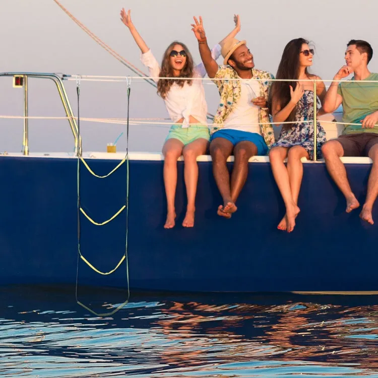 RT-1 Rubber Boat Special Boarding Ladder, Spec: 5-Ladder (Blue)