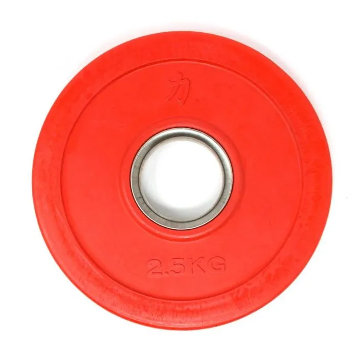 Rubber Coated Plates - Coloured 0.5kg - 2.5kg