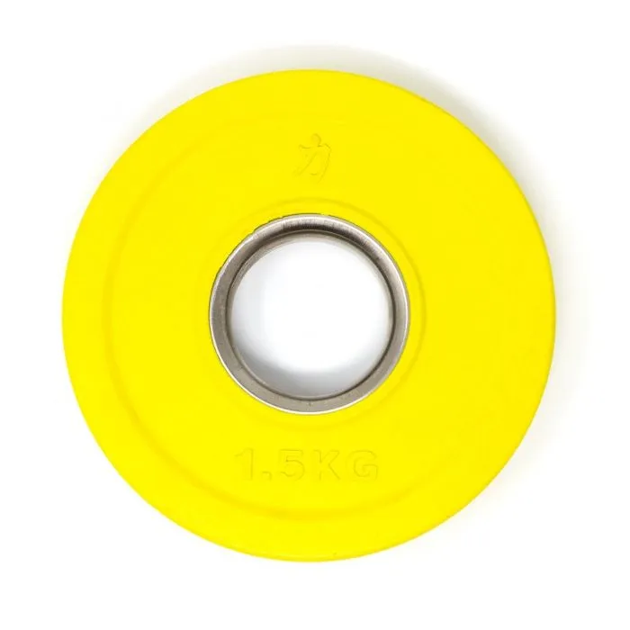 Rubber Coated Plates - Coloured 0.5kg - 2.5kg