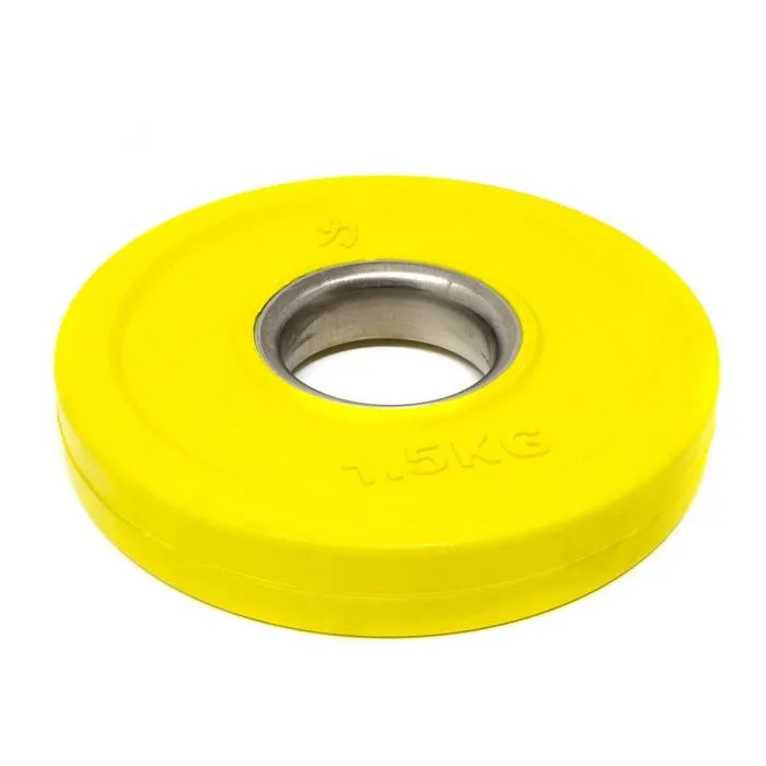 Rubber Coated Plates - Coloured 0.5kg - 2.5kg