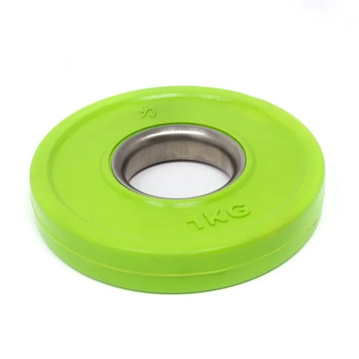 Rubber Coated Plates - Coloured 0.5kg - 2.5kg