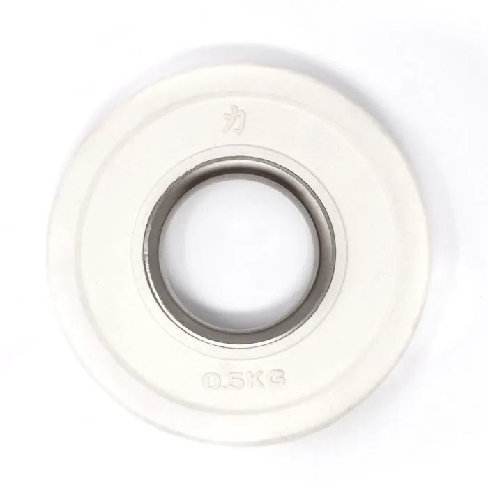 Rubber Coated Plates - Coloured 0.5kg - 2.5kg