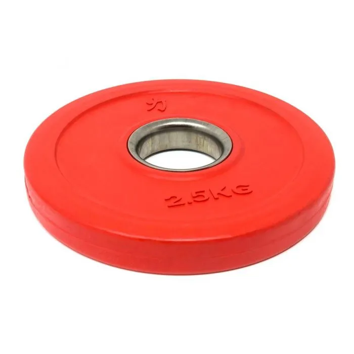 Rubber Coated Plates - Coloured 0.5kg - 2.5kg