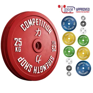 Strength Shop Calibrated Plates Sets 157.5kg or 159kg - IPF Approved