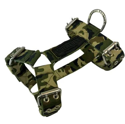 SUPATUFF® Heavy Duty Dog Harness Camo Regular Fit (4 cm breed)
