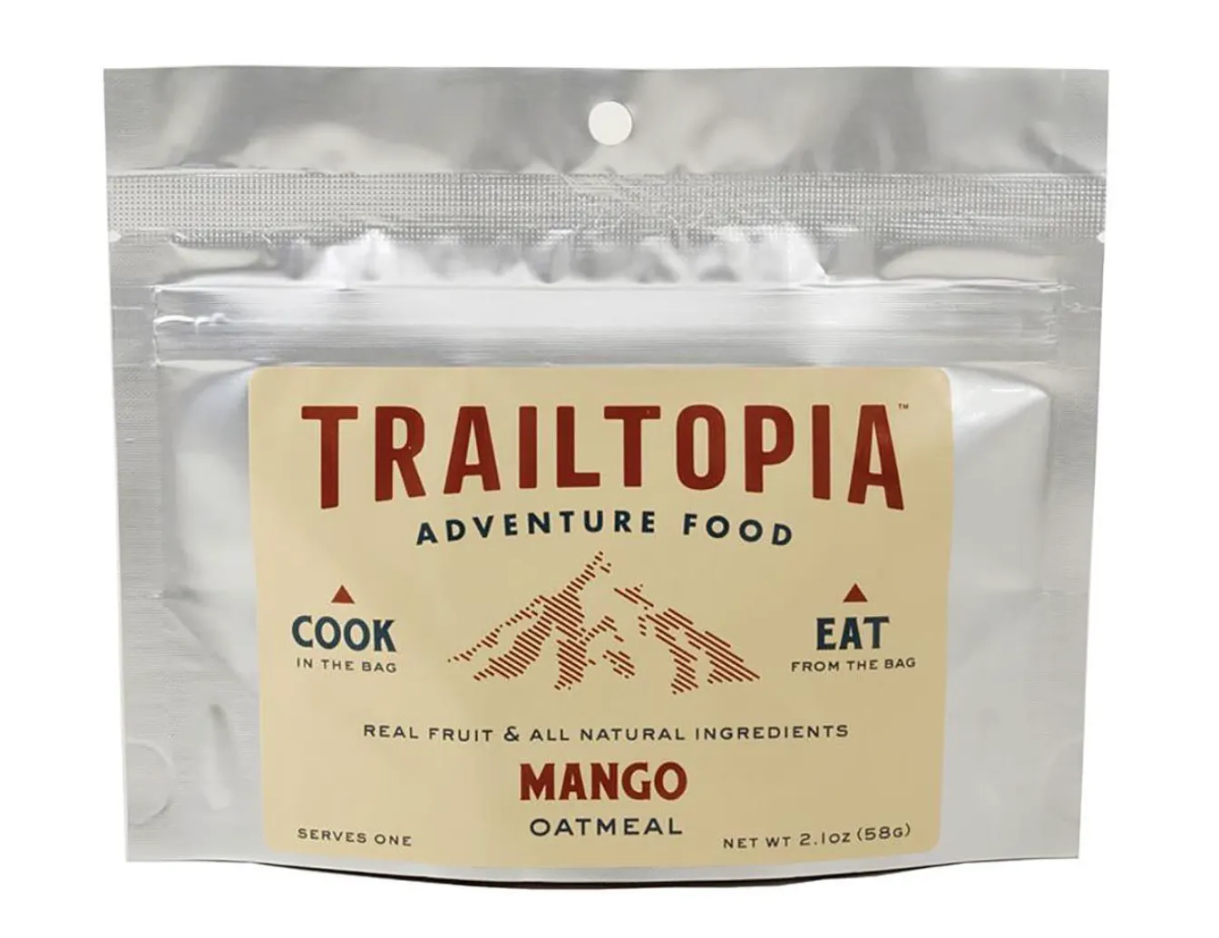 Trailtopia Oatmeal Emergency and Survival Food