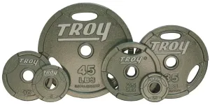Troy Cast Iron Olympic Weight Plate Set