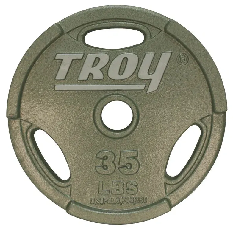 Troy Cast Iron Olympic Weight Plate Set