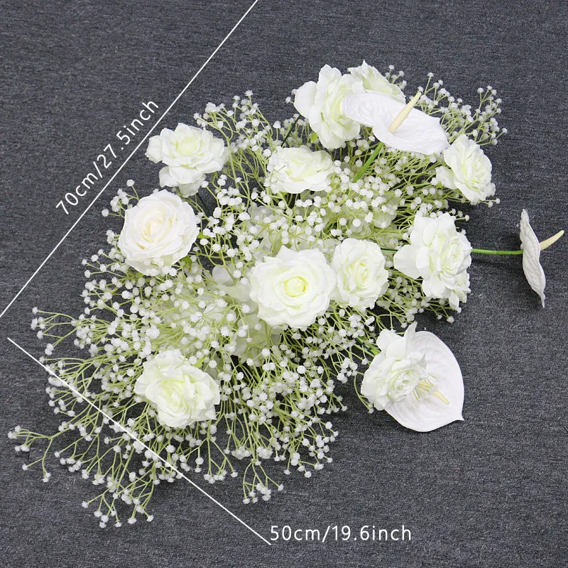 White Wedding Arch Decor Table Centerpiece Party Floor Flower Ball A161 A7480