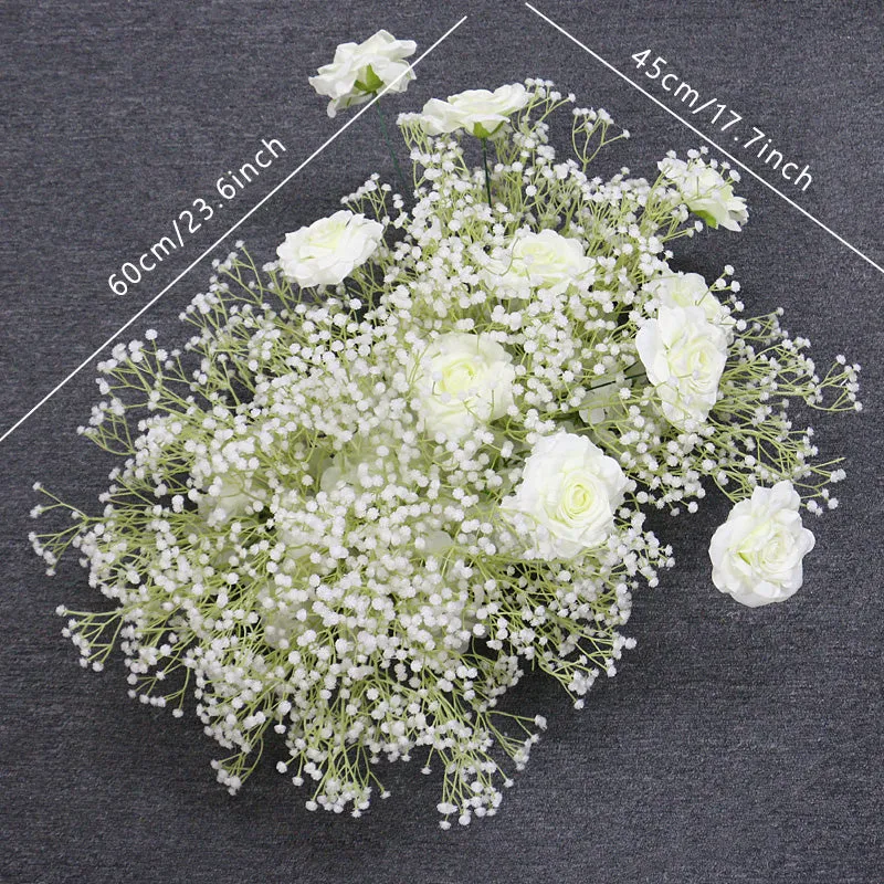 White Wedding Arch Decor Table Centerpiece Party Floor Flower Ball A161 A7480