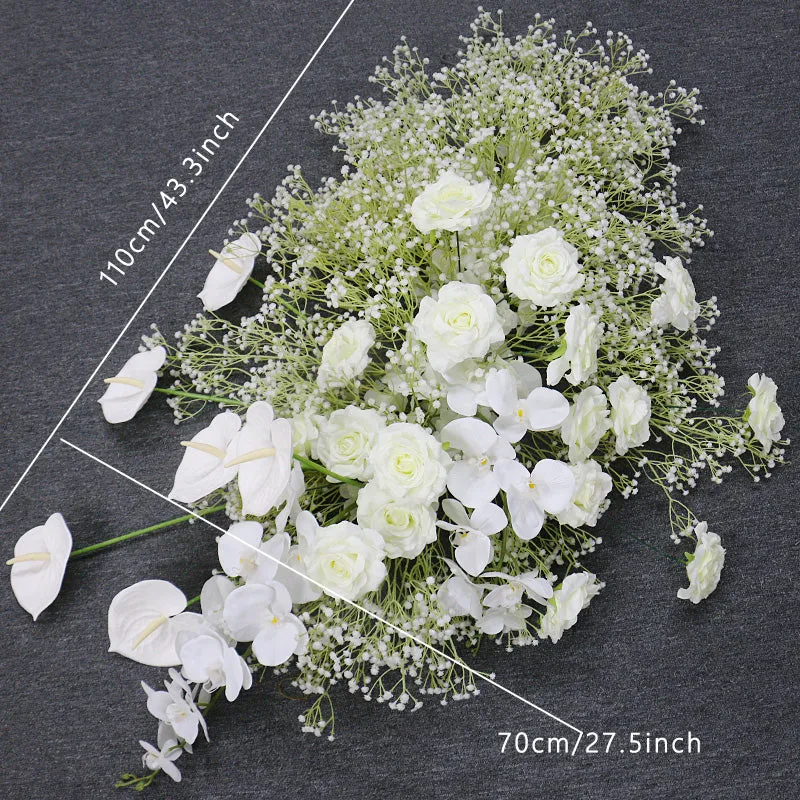 White Wedding Arch Decor Table Centerpiece Party Floor Flower Ball A161 A7480